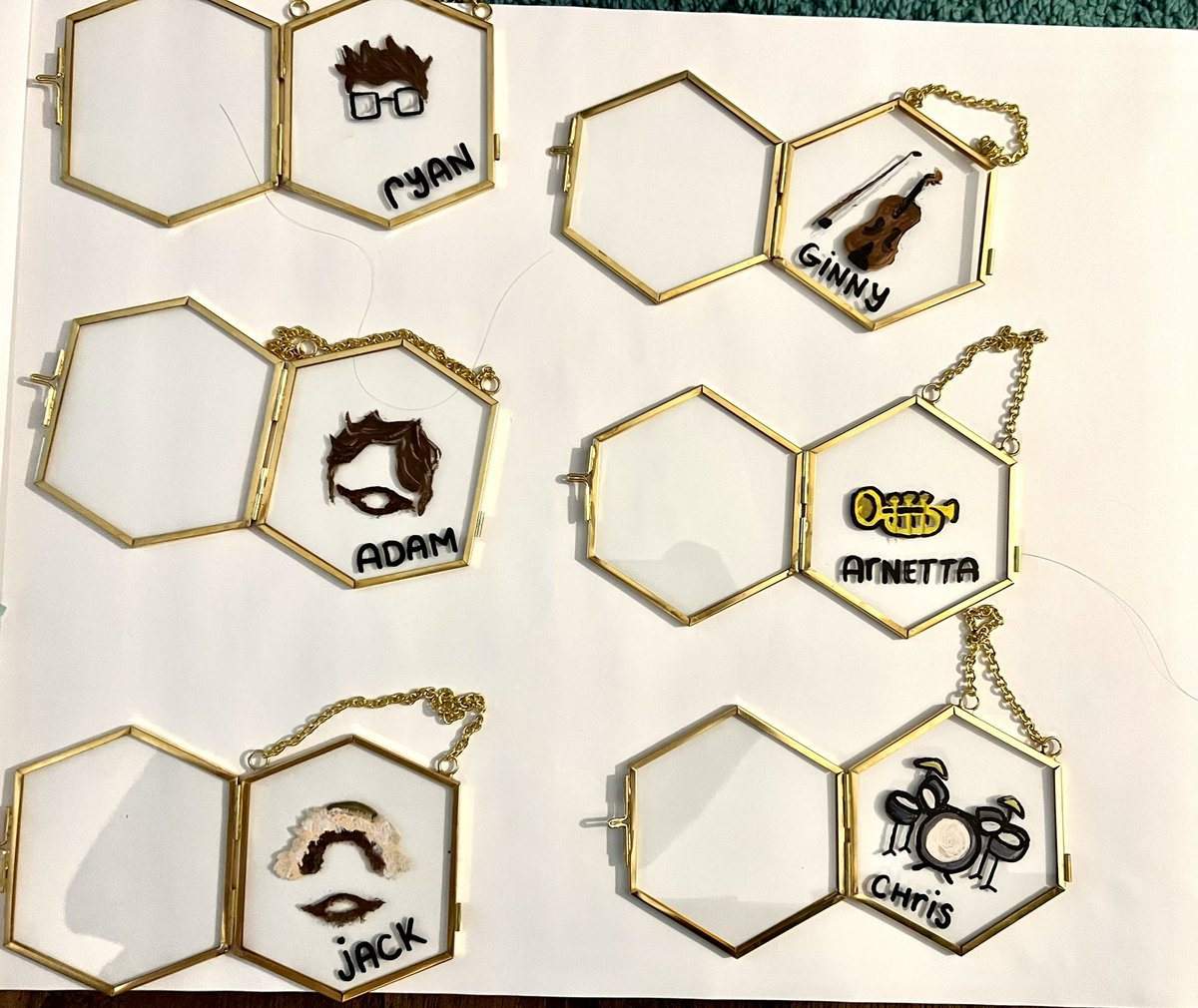 awkwarmental's tweet image. Tried my best to make some last minute things for @AJRBrothers for MSG night 2!