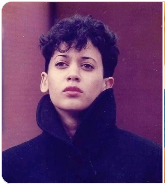 This version of Kamala Harris could have been in a DL love triangle with Whitney Houston and Annie Lennox circa 1986