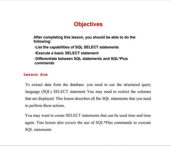 gauravcode's tweet image. SQL (Goldmine Resource 🗃️)  Save your $1000 📷)

Just Free Of Cost!!

It consists of -
- Basic SQL notes
- Database Knowledge and Much More...

 Simply:-
1. Follow (So that I can DM)
2. Like and Repost 
3. Comment &quot;sql&quot; to receive your copies.