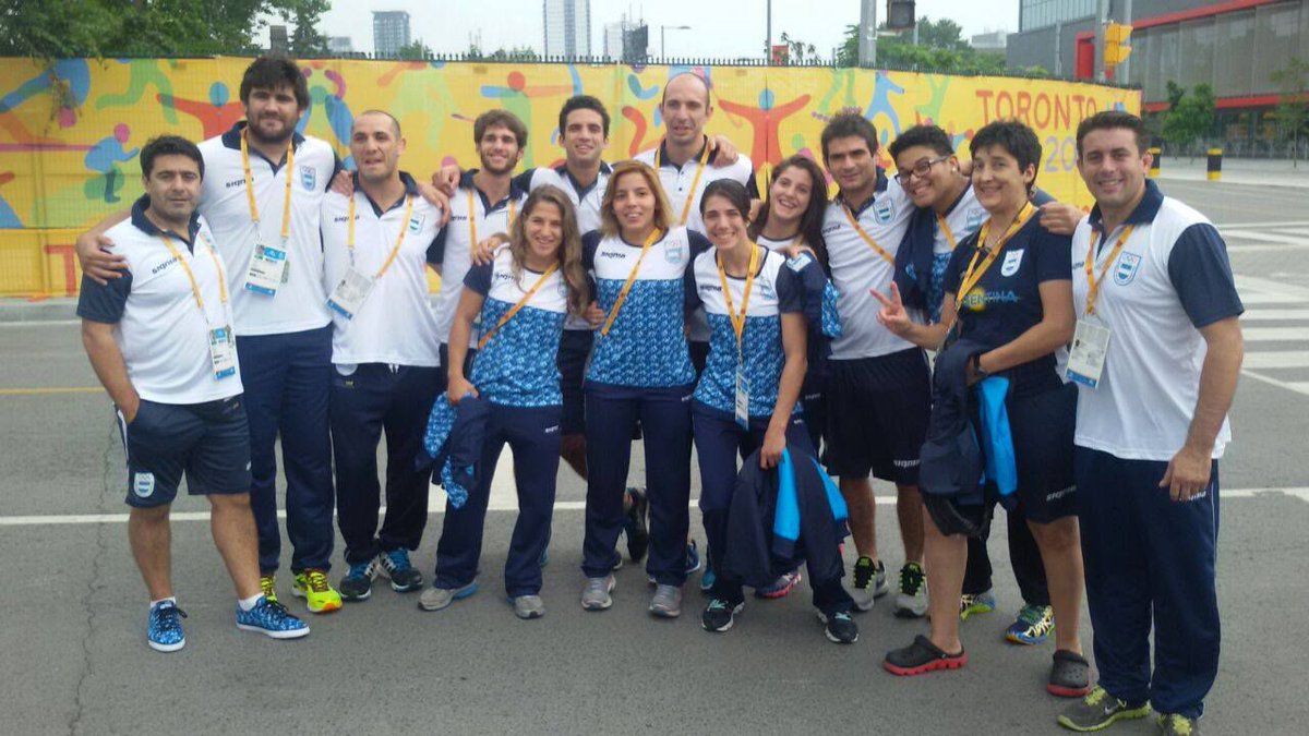 SC_ESPN's tweet photo. 🥋 Gabriela Narvaez compartió Selección Argentina 🇦🇷 con Paula Pareto en #TO2015, quedando en las puertas de #Rio2016.

🇵🇾 ¡9 años después, logra el MEJOR RESULTADO INDIVIDUAL de #Paraguay en unos JJOO! 

🔥 Un día inolvidable… 

📸 PanamSports https://t.co/dZJOuBnVha