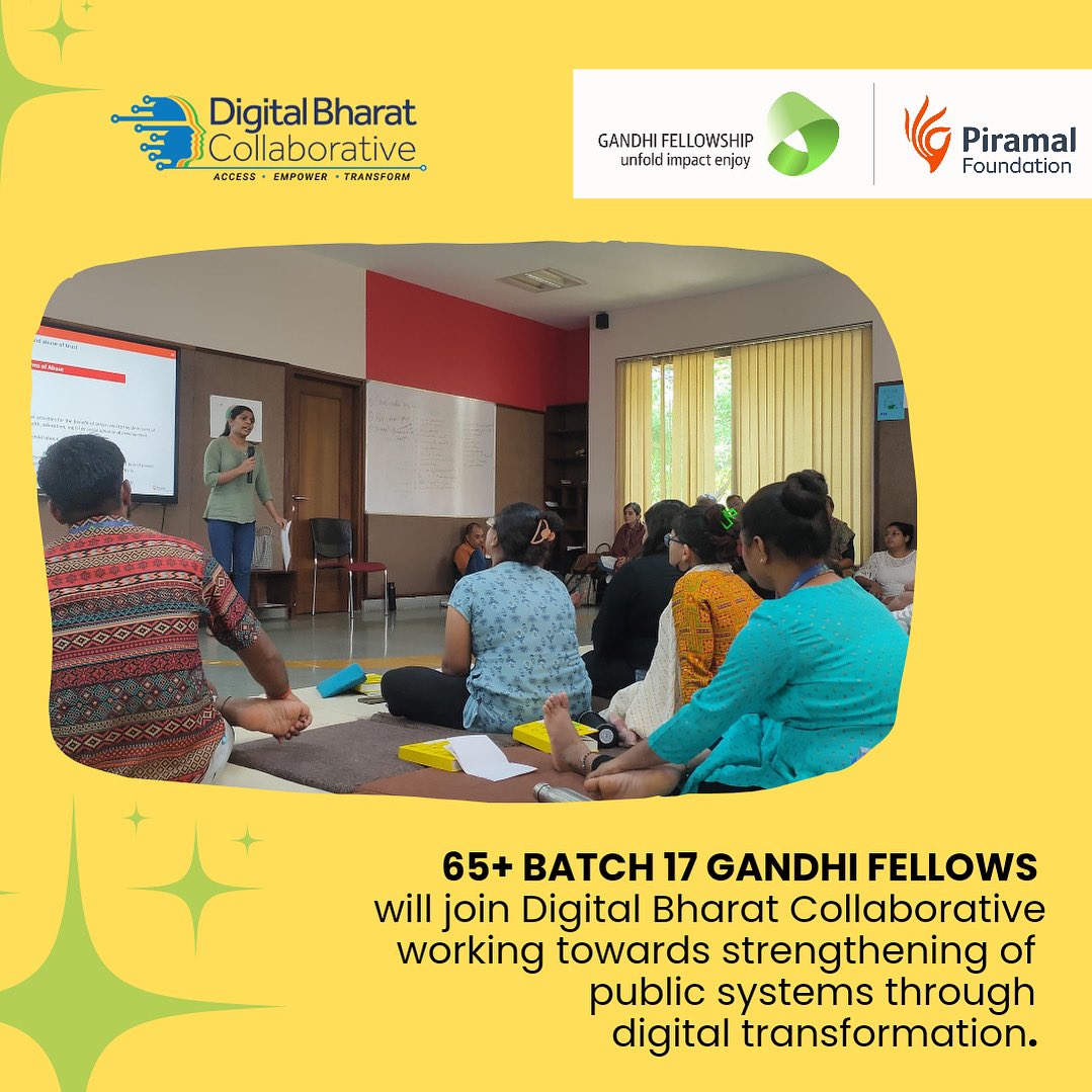 Gandhi Fellowship tweet media