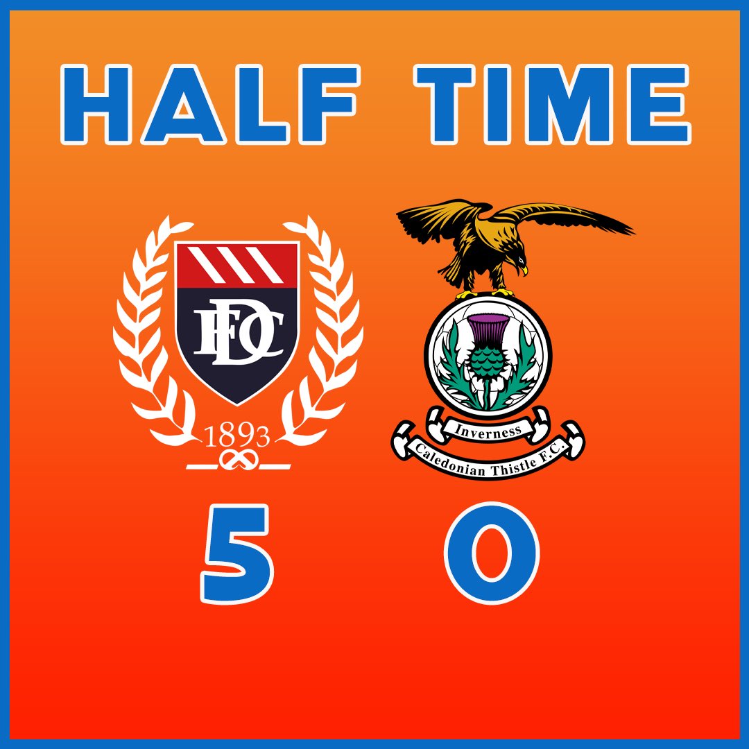ICTFC's tweet photo. HT: Dundee 5-0 ICTFC https://t.co/r42oERrDZk