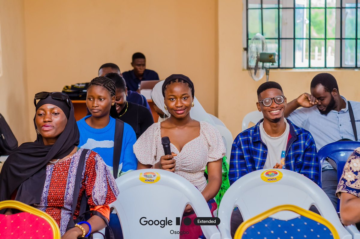 tech_dweeb's tweet photo. Google I/O Extended 2024
GDG Osogbo
This is definitely one of the best tech meets I've attended.
Check out some pictorial excerpts from the meet.
#GoogleIO
#GDGOsogbo
#Devmeets https://t.co/GGwnEDOPBd