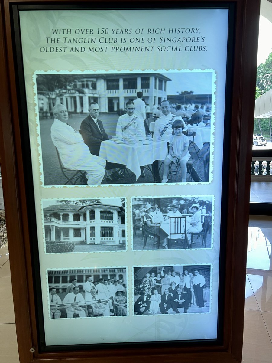 MalayaSingapore's tweet photo. The #TanglinClub is one of the, if not most, prestigious clubs in #Singapore 
I love this beautiful old club 🤩 https://t.co/dplFJWhBkp