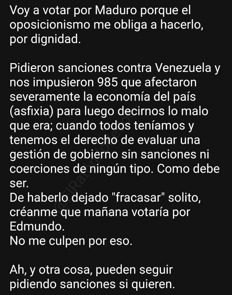 Así me lo mandaron, así se los regalo.