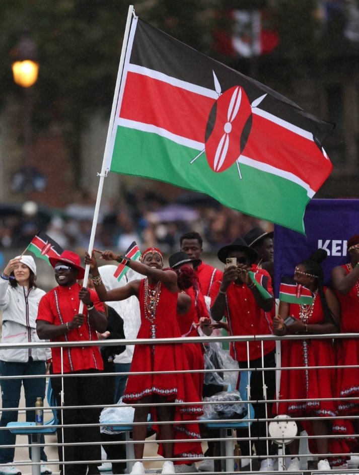 All the best to@ Teamkenya representing our country.
Let our flag fly higher.