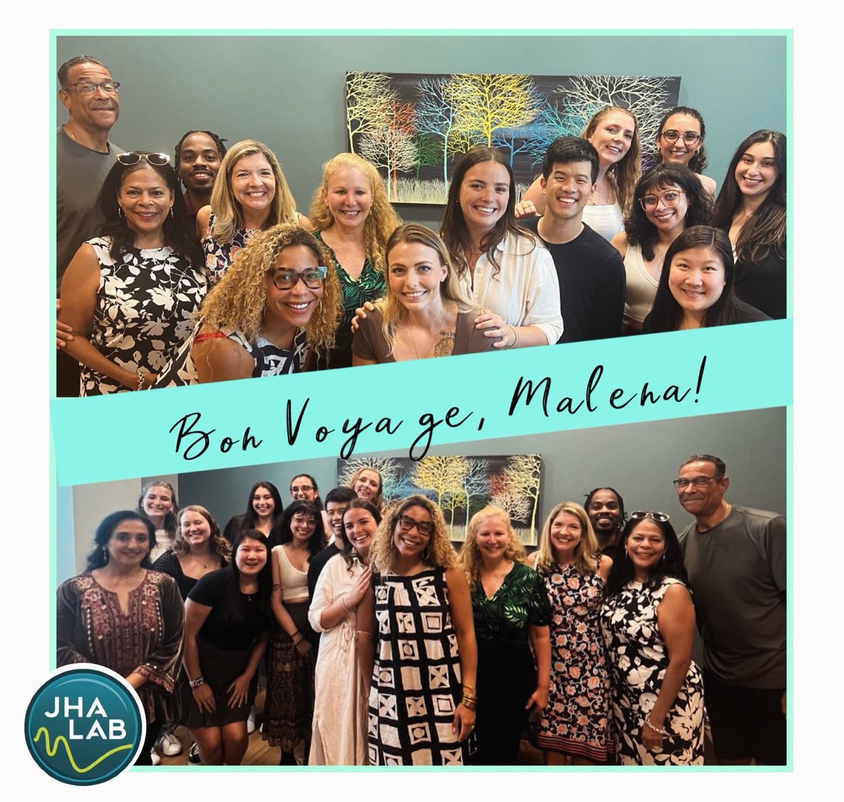 Amishi Jha (@amishijha) on Twitter photo Bon Voyage to our very own <a href="/themiamiyogi/">Jorge Pelaez</a> (aka Malena Price), #jhalab yogini & contemplative+clinical psychology phd candidate as she leaves to spend her final year of graduate school abroad! We’ll miss you and look forward to seeing you soon! 🧡💚 Bon Voyage to our very own <a href="/themiamiyogi/">Jorge Pelaez</a> (aka Malena Price), #jhalab yogini & contemplative+clinical psychology phd candidate as she leaves to spend her final year of graduate school abroad! We’ll miss you and look forward to seeing you soon! 🧡💚