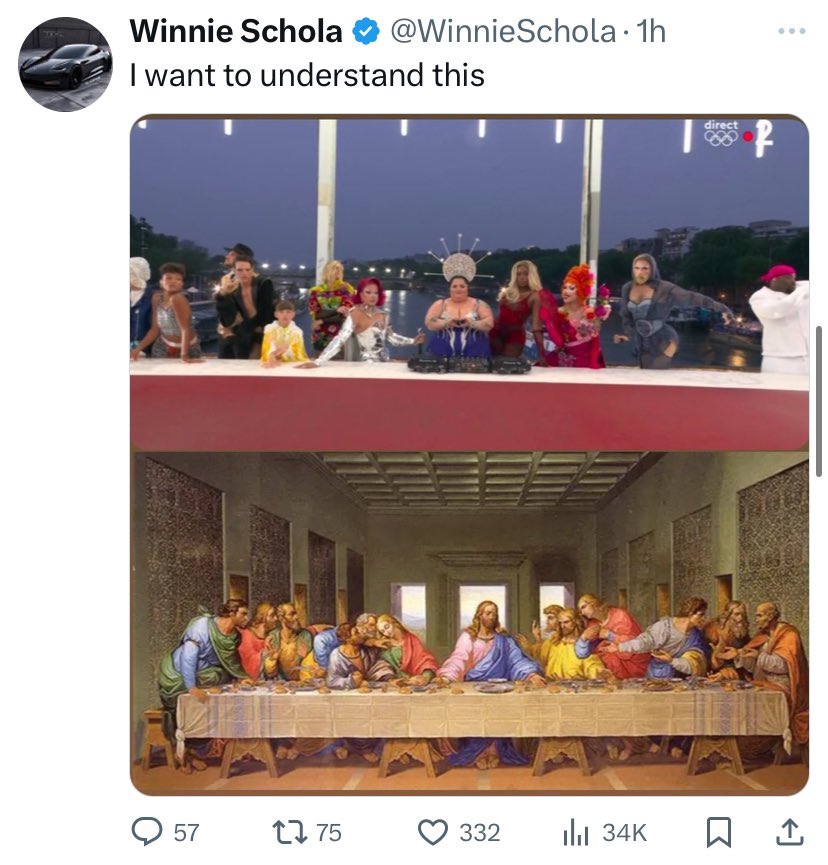 Sad to see France decided to portray themselves as a society fully given over to hedonism.

Sad but not surprising. Nothing new happens under the sun (Ecclesiastes 1) maybe I’m more shocked they’ve seen what hedonism did to their country pre-revolution and decide that’s the best
