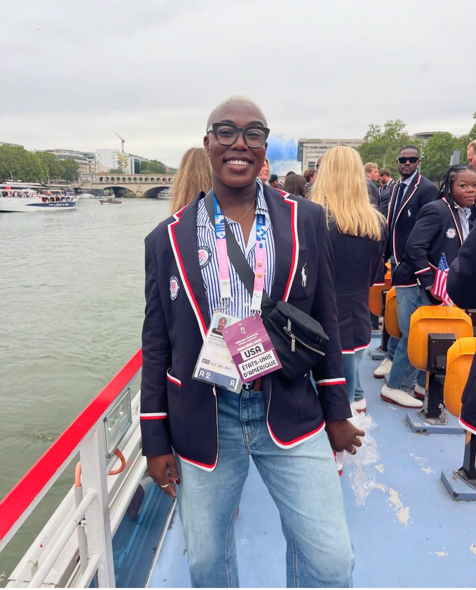 Bearcats repping in the USA Olympics ceremonies 🇺🇸