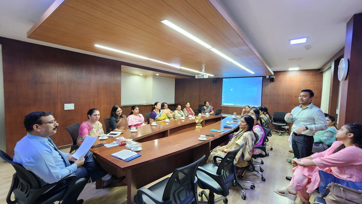PublicAhlcon's tweet photo. Presentation by Preparatory Stage teachers on Student Tracking Report, an essential tool to monitor the progress made by the students who need attention.
@ashokkp @Ahlconpublic1 @seemasoniaps @MamthaSays @aarathik007 @GanguliKuhu https://t.co/0bnZAUDOAs