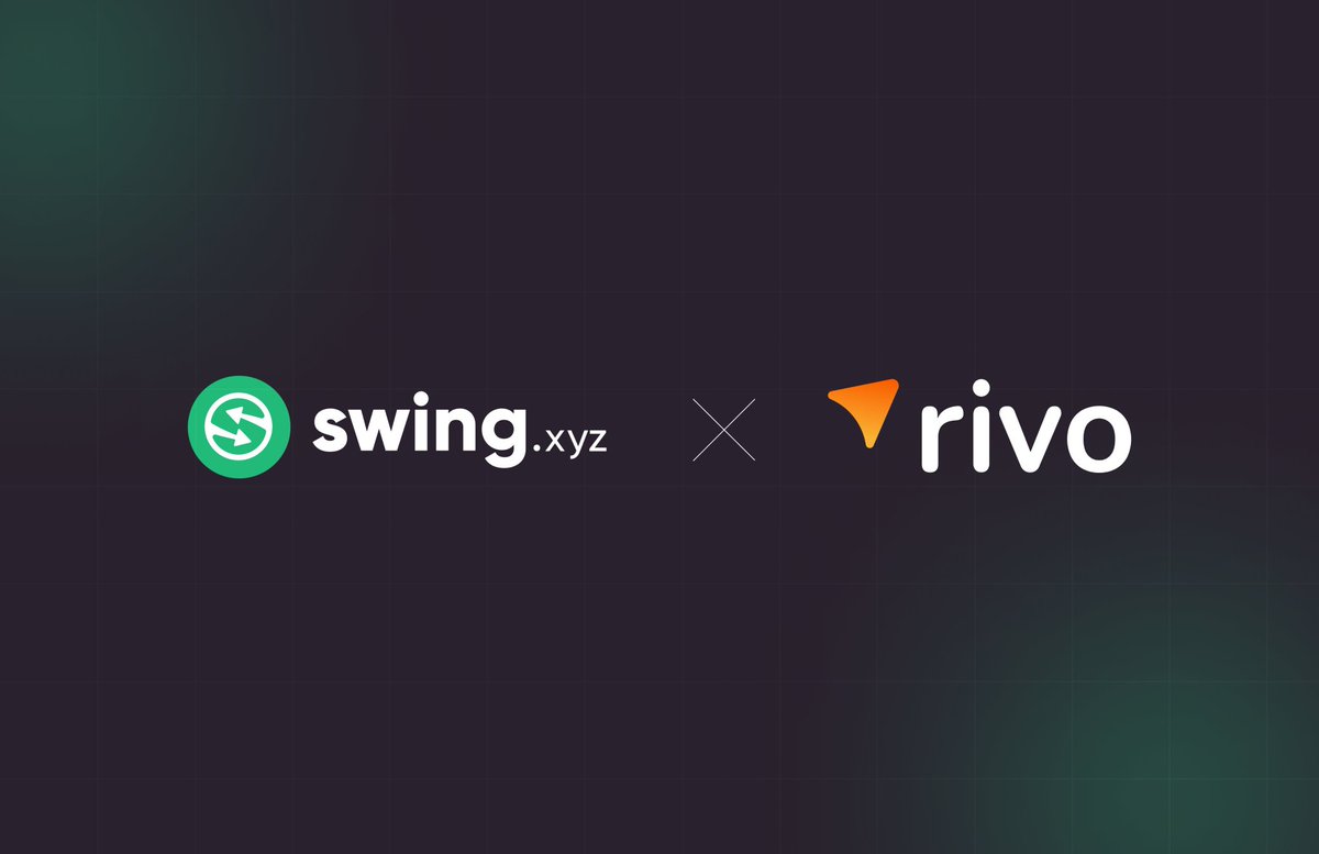IfeanyiDur13020's tweet image. Some of @swing_xyz partners 
#LYNEX
#RIVO
#ROOTSTACK
#LEDGITY. I&apos;m Bullish ✨