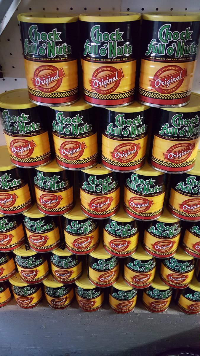 WRANGLERICK's tweet photo. It's the heavenly coffee 
@chockfullonuts 
#chockfullonuts https://t.co/XC9zbmBeTB