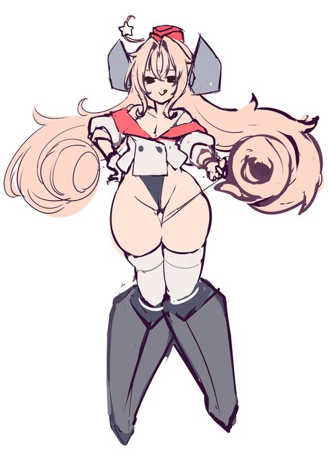 普段はあまり見せないけど深夜なので晒すラフ初稿 