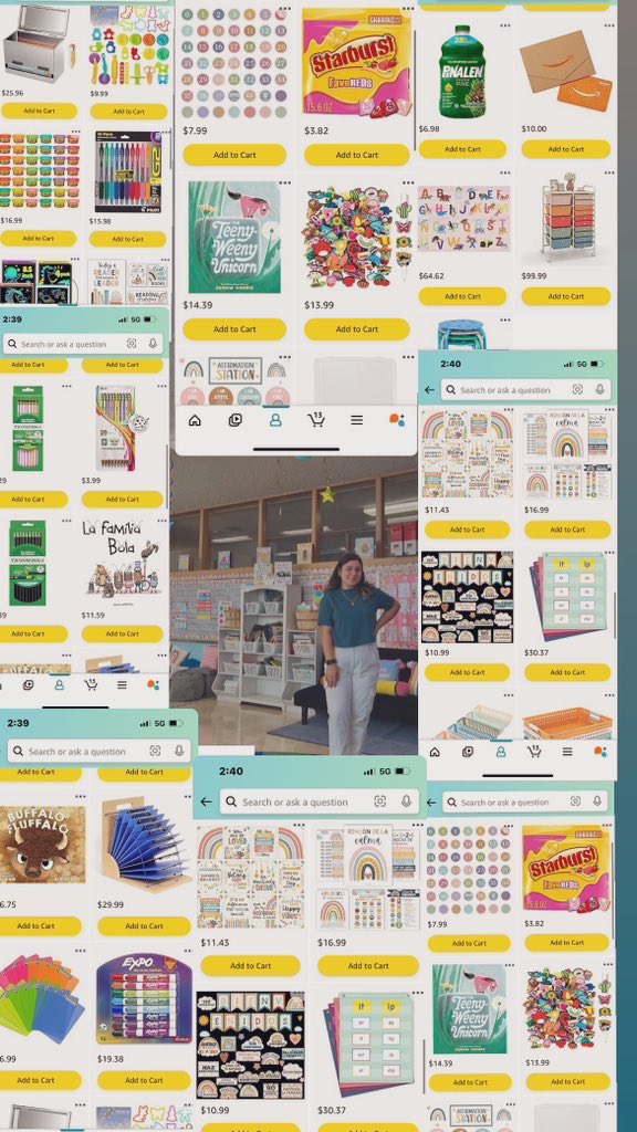 School starts in less than 4 weeks and I’m starting to feel very anxious about the school year 😩 

If you see my list please share it! 
I hope it reaches the right people 🙏🏻💯 

1st grade teacher ✏️
Dual language school ✏️
Iowa

List: amazon.com/hz/wishlist/ls… 

#clearthelist2024