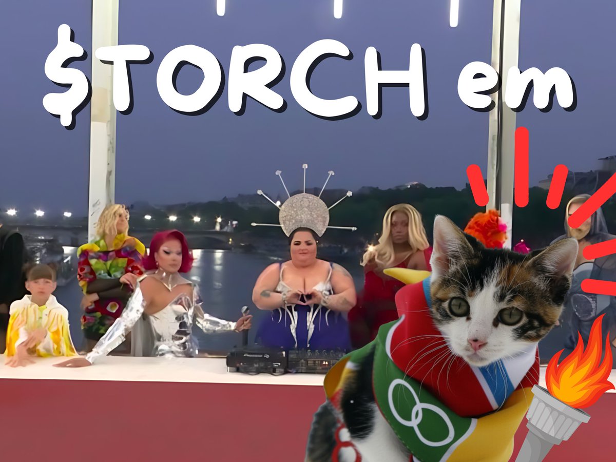 Come watch the CatSolympics instead!

Website: catsolympics.com
TG: t.me/torchsololympi…

pump.fun/5JjT4P7Y4zVVsX…

$TORCH #Olympics  #Olympic2024  #Solana