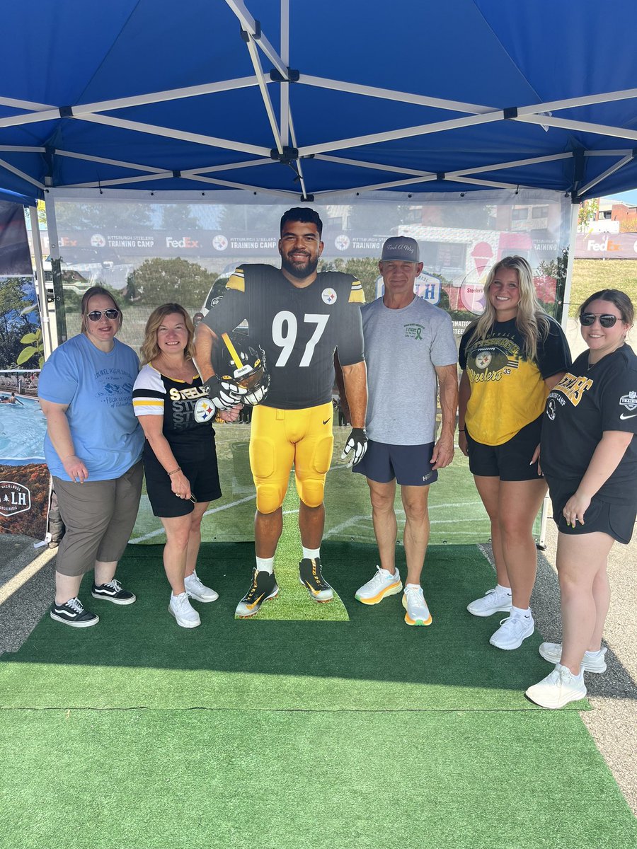 Heading to <a href="/steelers/">Pittsburgh Steelers</a> training camp today? Stop by the <a href="/laurelhighlands/">GO Laurel Highlands</a> booth to meet <a href="/merrilhoge/">Merril Hoge</a> until 1pm!