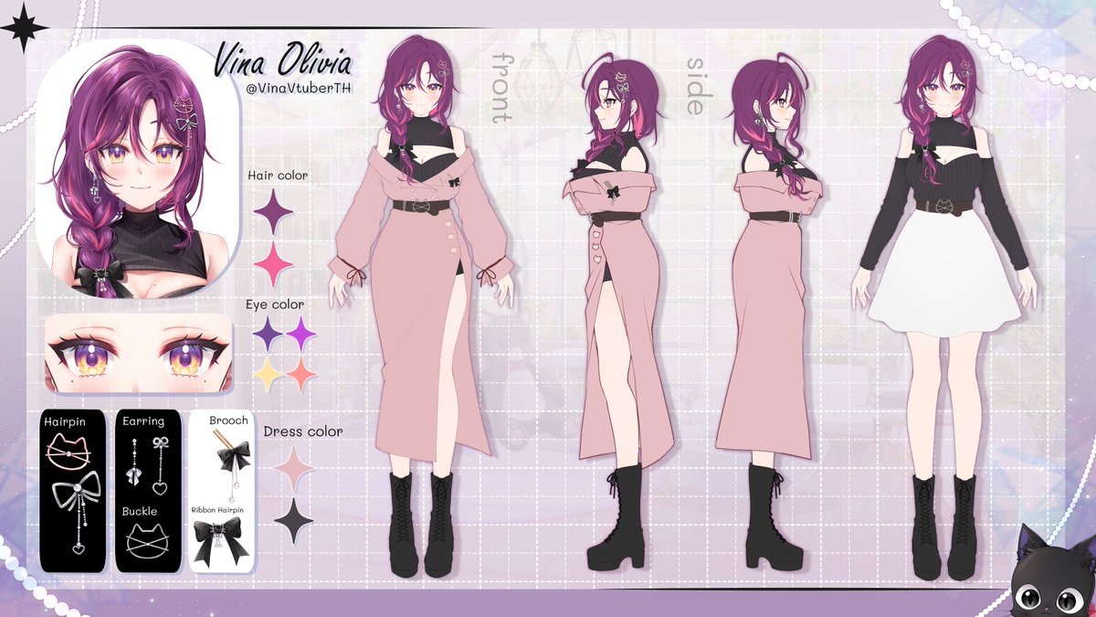 Opalkuji's tweet image. ขอฝากคุณวีน่า พี่สาวข้างบ้านที่แสนนนนใจดี หรือน่าแกล้งนะ? 
ที่พร้อมจะให้คุณตี เอ้ยย! ตีคุณ...ไว้ด้วยนะคะะะ🥰🙏💖
💜🍷
#vinaart #vinaolivia #VtuberTH #วีทูปเบอร์ไทย #วีทูปเบอร์