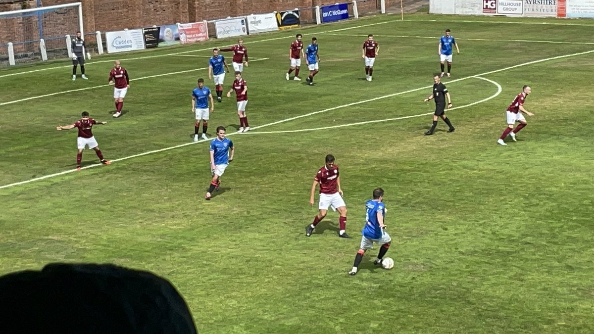 Full time: <a href="/Medda1897/">Irvine Meadow XI FC 🏴󠁧󠁢󠁳󠁣󠁴󠁿</a> 1 <a href="/Petershill/">Peter Hill</a> 5. A promising start for the hosts turned into a nightmare afternoon as Peasy came from behind to run riot.  A late deserved red card for Medda sub Thomas Crudden rubbing salt into wounds. A horrible league start for the Ayrshire side.