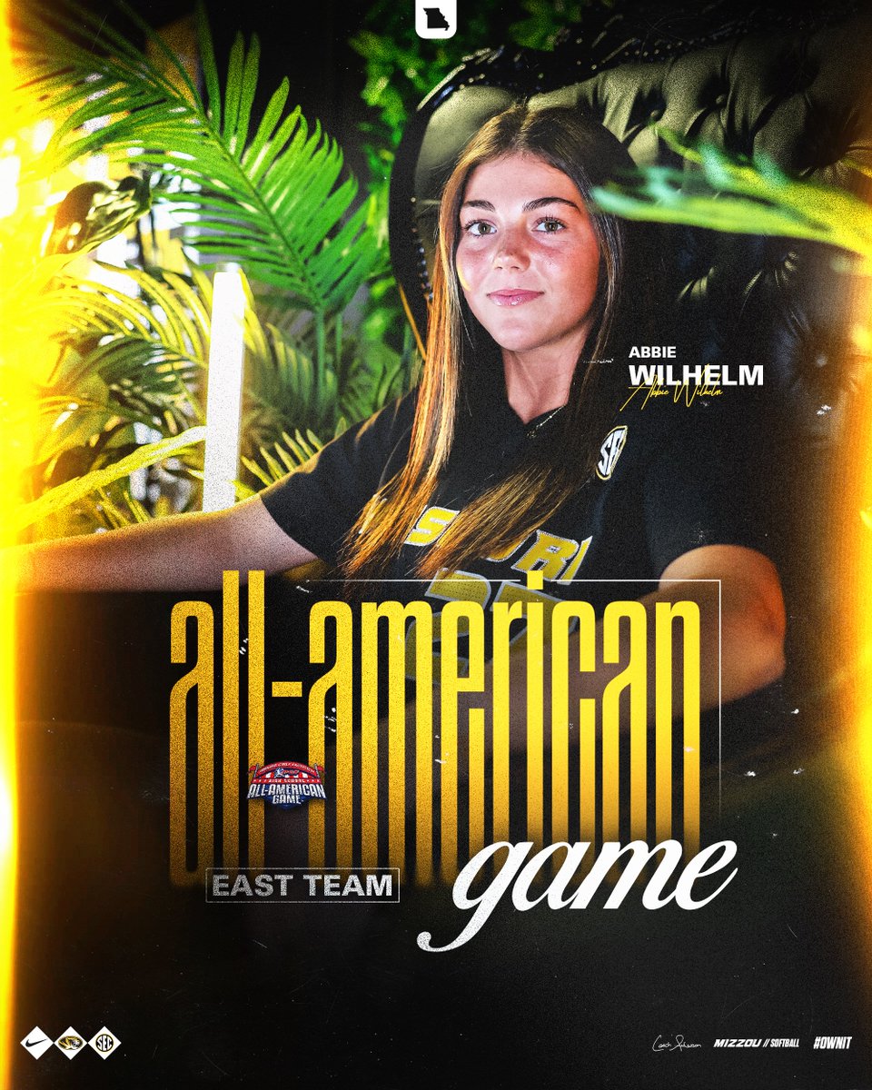 Reppin' the Tigers in Cali 🐯☀️

Best of luck to Madison Uptegrove, Abbie Wilhelm and the East Team in tonight's 2024 <a href="/PGFnetwork/">PGF</a> High School All-American Game‼️

Catch our duo on ESPNU at 9 p.m., CT. 

#OwnIt #MIZ 🐯🥎