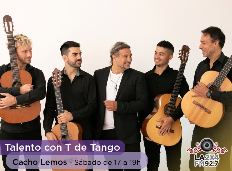 la2x4's tweet photo. Hasta las 19h @cacholemos te acompaña en #TalentoConTDeTango. Entrevista a Martín Alvarado @alvaradomartin, quien se presentará junto al cuarteto de guitarras de Gerardo Villar & Los Aguirre y charlamos con el cantante Alfredo Pittis @AlfredoPittis
https://t.co/Sp1K6FFdXj https://t.co/3jMArSpcoF