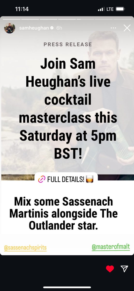 elizabethlpn3's tweet photo. I’m ready… I think 😂🥂 I don’t have Martini 🍸 glasses 🤷🏼♀️ I definitely need bartending skills … it’s been a long time 🫶🏻
@SamHeughan
@SassenachSpirit
@MasterOfMalt
#SamHeughan
#SassenacSpirits
#MasterofMalt https://t.co/dCOJow24nV