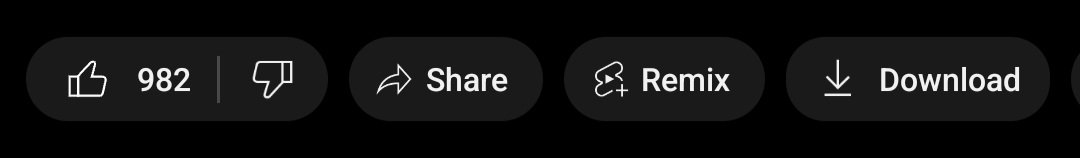 Dear <a href="/YouTube/">YouTube</a> android UX designers... It is 2024. Can we please add an indicator to this button bar so people know you can slide it for more options?