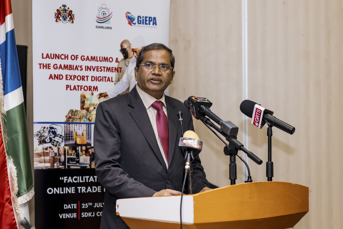 GIEPA_OFFICIAL's tweet photo. LAUNCH OF THE GAMBIA E MARKET PLATFORM (GAMLUMO), GAMBIA EXPORT PROMOTION VIDEO AND TOURISM DESTINATION VIDEO
GIEPA, in partnership with the Commonwealth Secretariat, has finally launched The Gambia E-Market Platform, The Gambia Export Video and Tourism Destination Video. https://t.co/tQc1YqtHdw