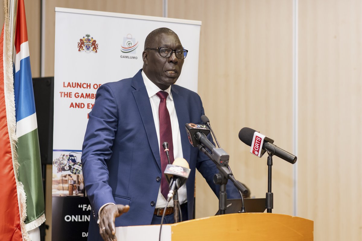 GIEPA_OFFICIAL's tweet photo. LAUNCH OF THE GAMBIA E MARKET PLATFORM (GAMLUMO), GAMBIA EXPORT PROMOTION VIDEO AND TOURISM DESTINATION VIDEO
GIEPA, in partnership with the Commonwealth Secretariat, has finally launched The Gambia E-Market Platform, The Gambia Export Video and Tourism Destination Video. https://t.co/tQc1YqtHdw