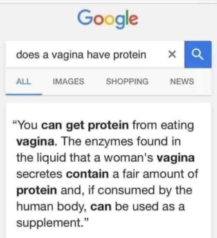 The more you know...