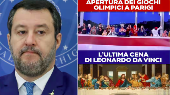 viaggrego's tweet photo. “#Insulto al #Mondo #Cristiano, Pessimo inizio, #Squallidi” Lo #Sfregio #Francese e la rabbia di #Salvini che attacca duramente i #Francesi, fregandosene giustamente della #Diplomazia! https://t.co/Ky6qZjaYiP https://t.co/siwC0dhuoe