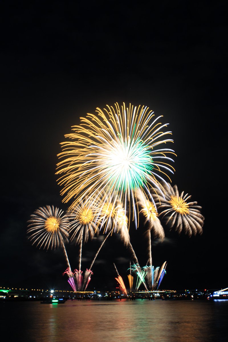knmt_tsune's tweet photo. ようやく落とせた...
今日の花火 https://t.co/aBUYTqLuEQ