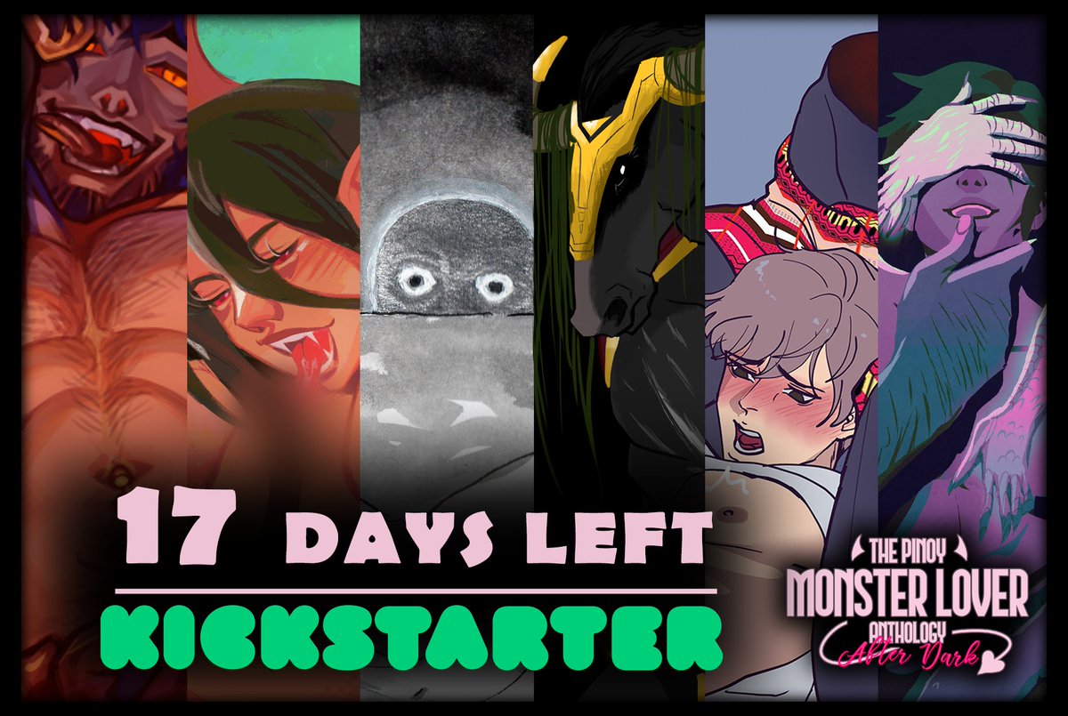 AMKomiks's tweet image. 51% funded! 

Get yourself a copy of the spicy monster lover comic anthology (and the delicious bonus art and merch) before August 13! 

(link in bio 🌟)