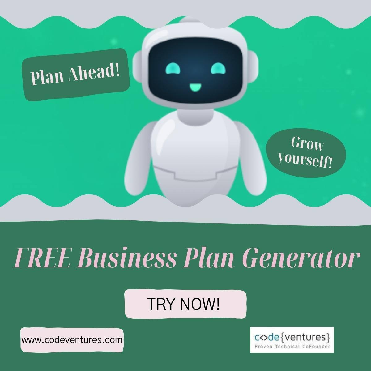 code_ventures's tweet image. Generate and download your business plan for FREE and stay ahead of the curve for your startup&apos;s success.

Try Now!
hubs.la/Q02Hqkt90

#FreeResource #IdeaEngine #BusinessPlanGenerator #StartupTech #Codeventures