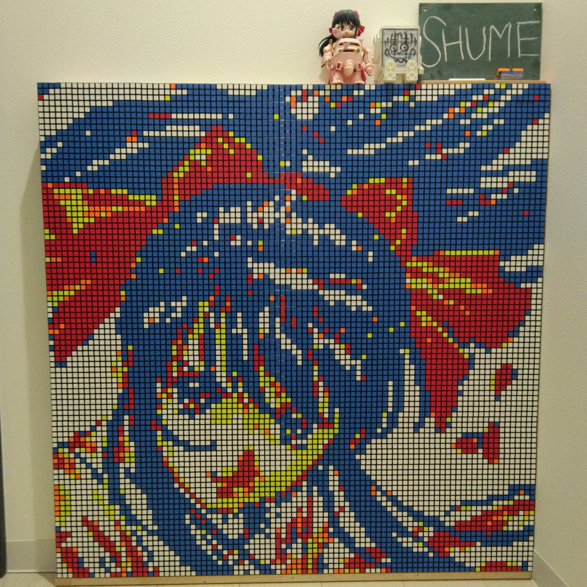 SHUMECUBE's tweet photo. 太正櫻に浪漫の嵐
#ルービックキューブ #しゅーめ #SHUME #rubikscube #ルービックキューブアート #真宮寺さくら生誕祭2024 #真宮寺さくら誕生祭2024 #sakurawars https://t.co/Yni81nz7bP