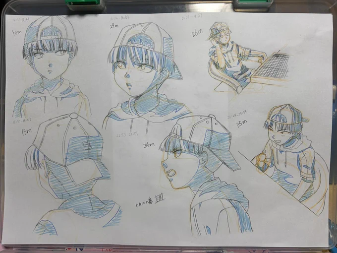 #長の画力向上物語
秀英くゆん 