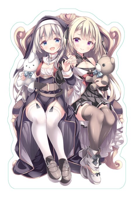 しすたーさんとせいじょさまのあくすた。 | RYO日目東メ-11a #pixiv  