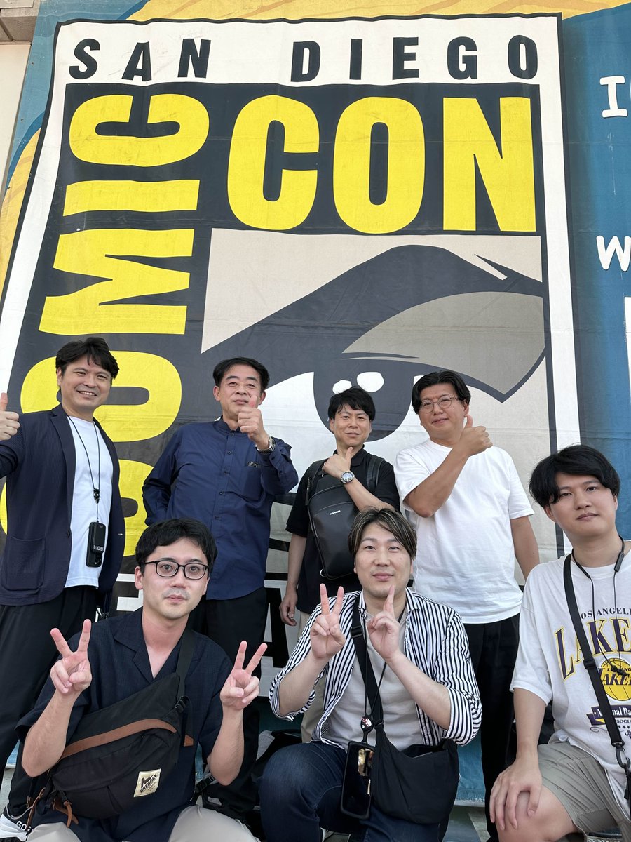 DARK MACHINE takes over Comic Con San Diego!🇺🇸

📆July 27th - 7:30pm, Room 5AB
"Dark Machine: The game and anime"

✅Meet GORO TANIGUCHI of One Piece Film Red fame and HIDETAKA TENJIN <a href="/TENJIN_hidetaka/">TENJIN天神英貴</a> of Macross fame!
✅Global premiere of new TRAILERS for the game and anime!