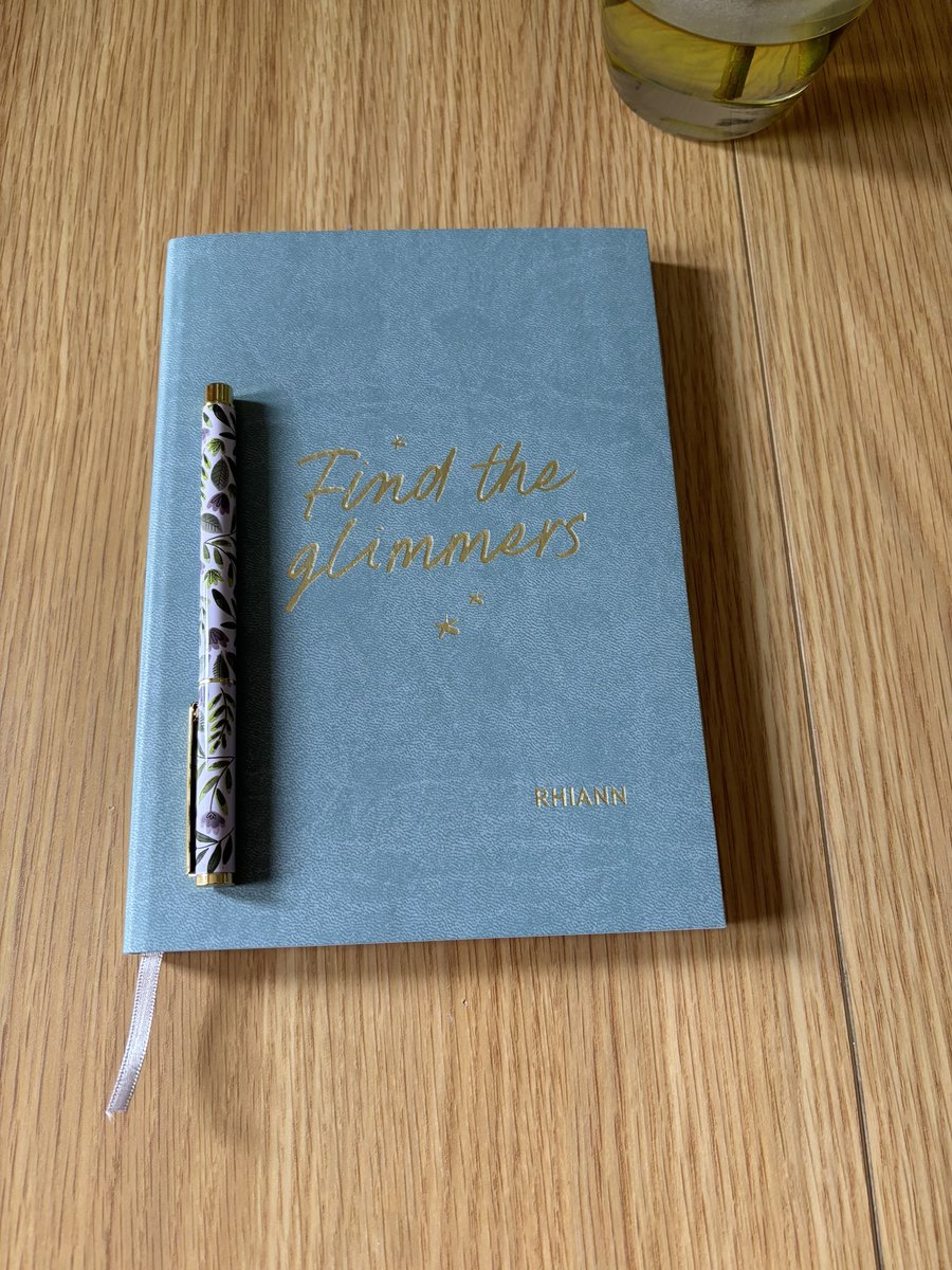 I’ve found that #chronicillness can often push the #glimmers that once sparked joy and peace into the shade, where they become shrouded in darkness that light cannot reach. I’m loving my new <a href="/MarthaBrookLDN/">Martha Brook</a> notebook to take note of all my glimmers and everything I’m grateful for!