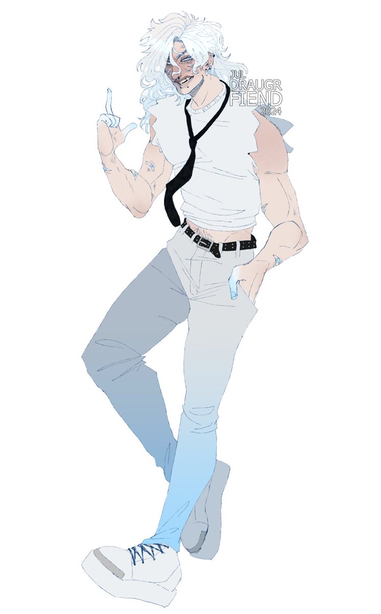 draugrfiend's tweet photo. commission for a client of his oc hayami https://t.co/tecWSIZ3NI