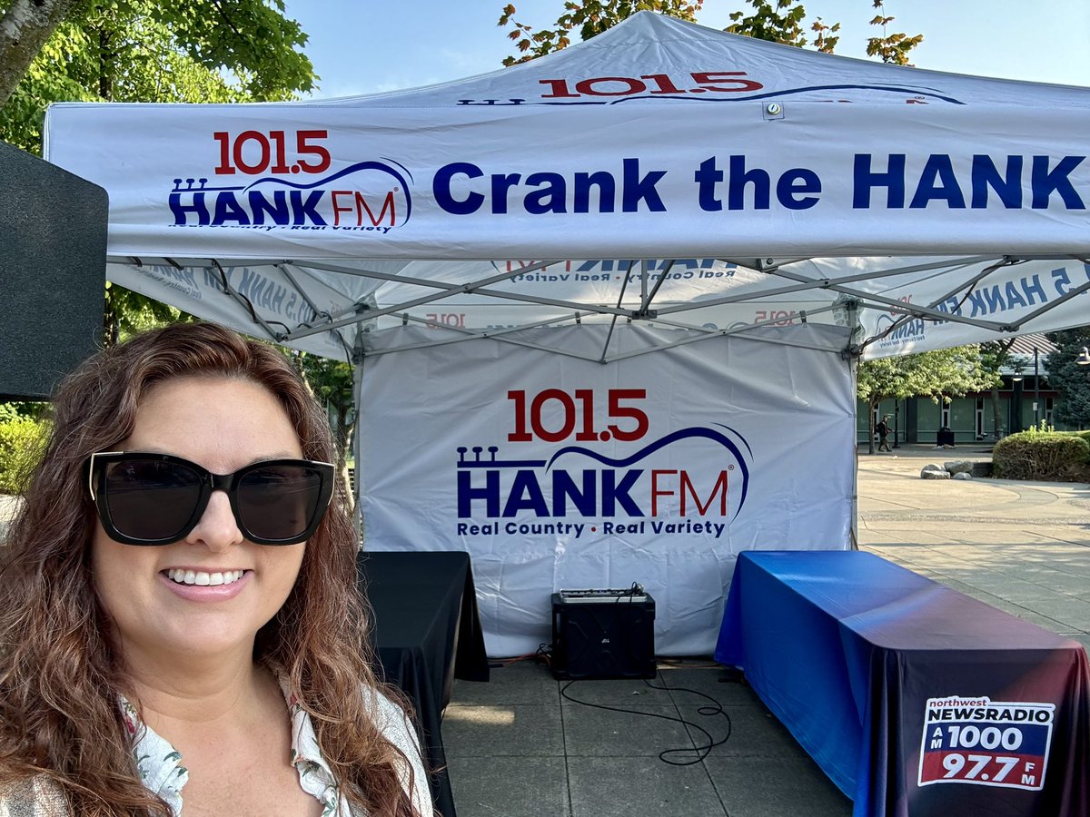 SeattleShepard1's tweet image. We’re Crankin’ the Hank at Renton River Days! Come on down!!! @newsradionw @HANKFMSeattle