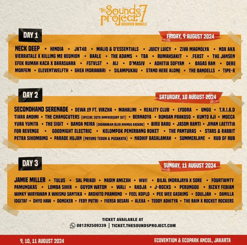 fraditia_'s tweet photo. WTS ticket day 1 &amp; day 2 under price aja. dm!! *karena gak bisa datang ada tugas luar kota 😭 https://t.co/6w3tOmgWyf
