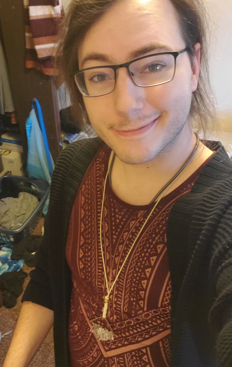 orchasm's tweet image. After a nonstop week full to the brim w/ dysphoria-fueled panic attacks, I felt pretty damn good about how I looked this morning - Not good enough to go have brunch with my gf &amp;amp; her friends, mind you, but at least I got some nice shots to share with y'all here

Have a nice day &amp;lt;3