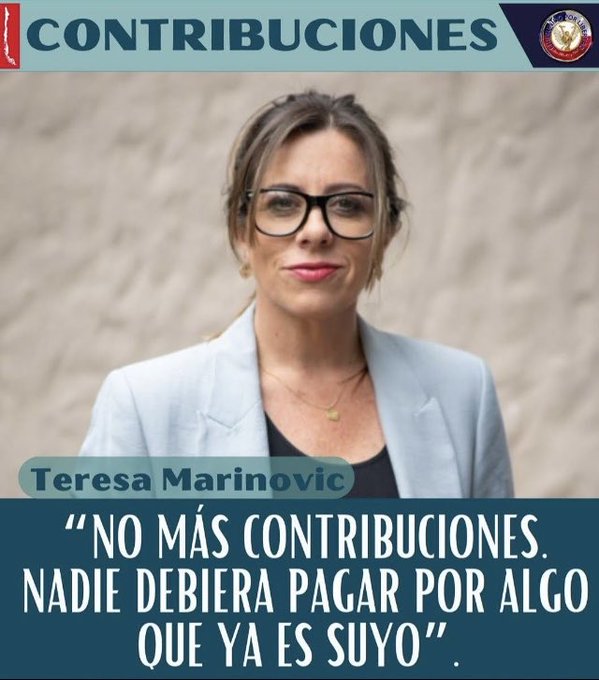 WenaChile's tweet photo. Si cree que Tere Marinovic tiene razón RT

#ContribucionesSonAbuso https://t.co/7EE53DwF1S