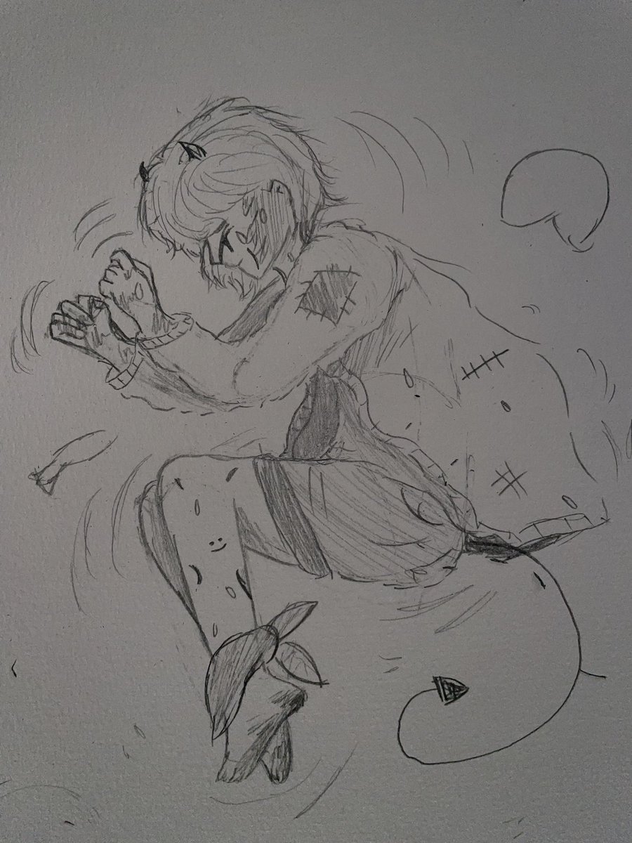 dazaidisease's tweet photo. "You make me feel like a ghost when you should be the ghost!" #tommyinnitfanart #dsmp https://t.co/blOnoLtEhW