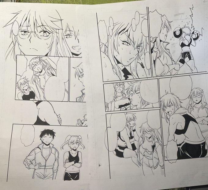 リンママ総集編2。結局、描きたし分7枚ほどボツにした。キャラのペン入れはしたんだけど気力が抜けてね。まぁ勿体無いから次回以降に入れちゃおうと思ってるけど。同人版では何故か登場機会がなかった冴子が出てる珍しいシーンではあったが‥彼女が出てこなかった理由も描かれてます。 