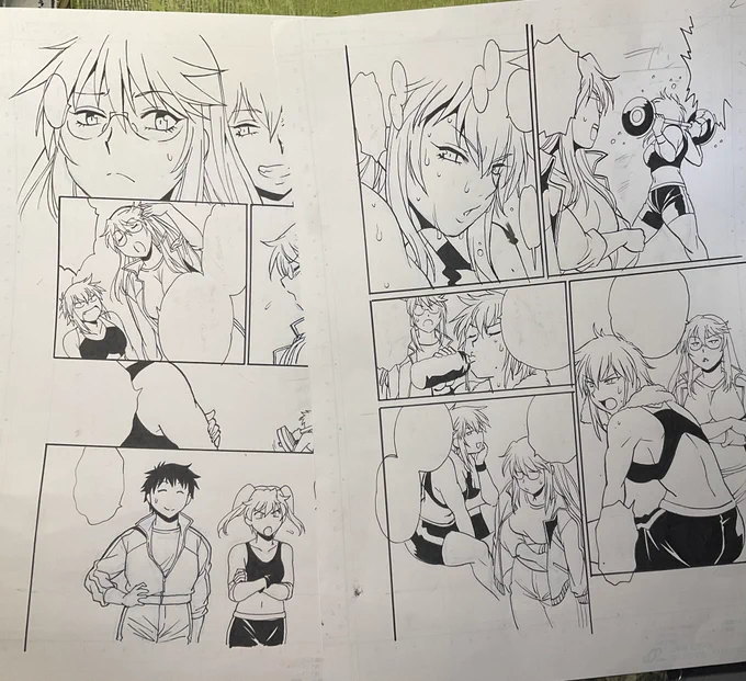 リンママ総集編2。結局、描きたし分7枚ほどボツにした。キャラのペン入れはしたんだけど気力が抜けてね。まぁ勿体無いから次回以降に入れちゃおうと思ってるけど。同人版では何故か登場機会がなかった冴子が出てる珍しいシーンではあったが‥彼女が出てこなかった理由も描かれてます。 