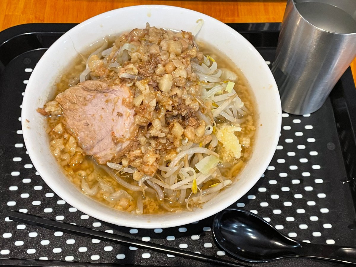 今日のラーメンでした。