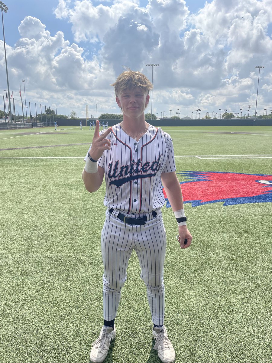 ✭Five Tool Texas✭ (@fivetooltexas) on Twitter photo F: <a href="/UnitedBC_USA/">United Baseball Club</a> 16U Gallegos 9, Canes Southwest 2026 Hillis 1
PoG: <a href="/CrosbyMartin12/">Crosby Martin</a> 4 IP, 2K, ER
Hitter: @oliverminyard 2-2, 2B, 3 RBI, R, BB
Notable: <a href="/chandler_tullis/">Chandler Tullis</a> 2-3, 2B, R F: <a href="/UnitedBC_USA/">United Baseball Club</a> 16U Gallegos 9, Canes Southwest 2026 Hillis 1
PoG: <a href="/CrosbyMartin12/">Crosby Martin</a> 4 IP, 2K, ER
Hitter: @oliverminyard 2-2, 2B, 3 RBI, R, BB
Notable: <a href="/chandler_tullis/">Chandler Tullis</a> 2-3, 2B, R