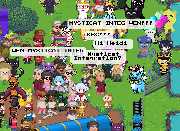 mystiverse_nft's tweet photo. Our Community is ready to come to Terra Villa <3 let's show @pixels_online community that Mysticat is prepared!!

Comment your excitement below 👇

Image Credit @AulBirth <3 https://t.co/nYmgxoM5CD