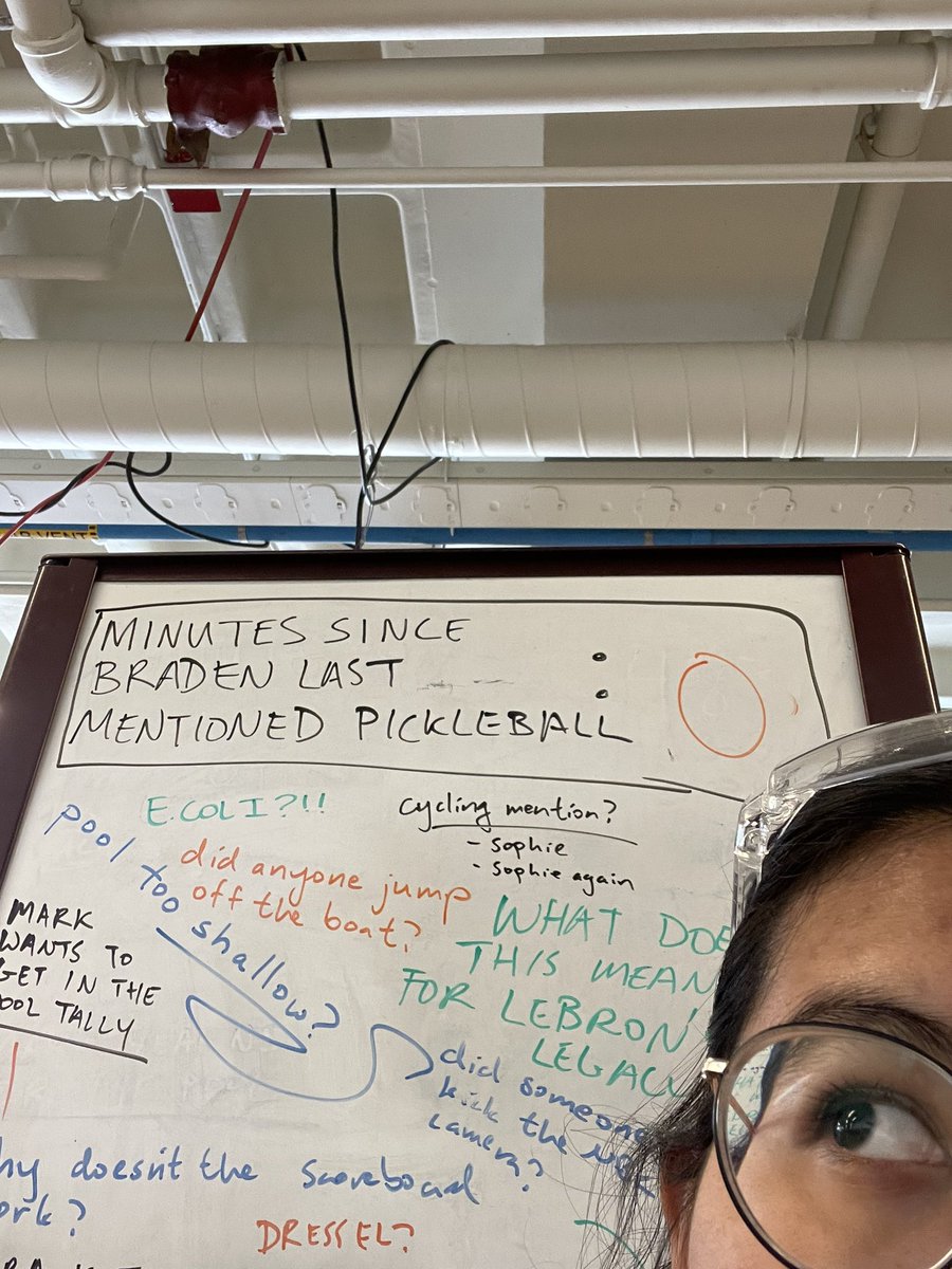 quick pit stop in lab in between sessions <a href="/swimswamnews/">SwimSwam</a>